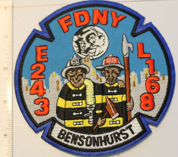 F.D.N.Y. BENSONHURST E243 L168 PATCH