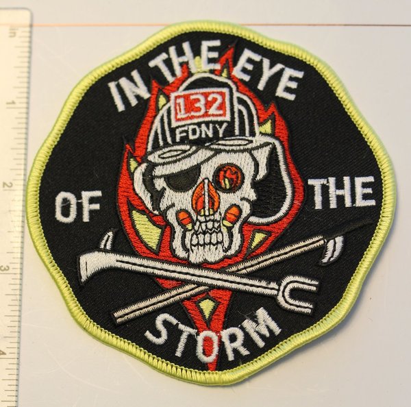 F.D.N.Y. IN THE EYE OF THE STORM PATCH