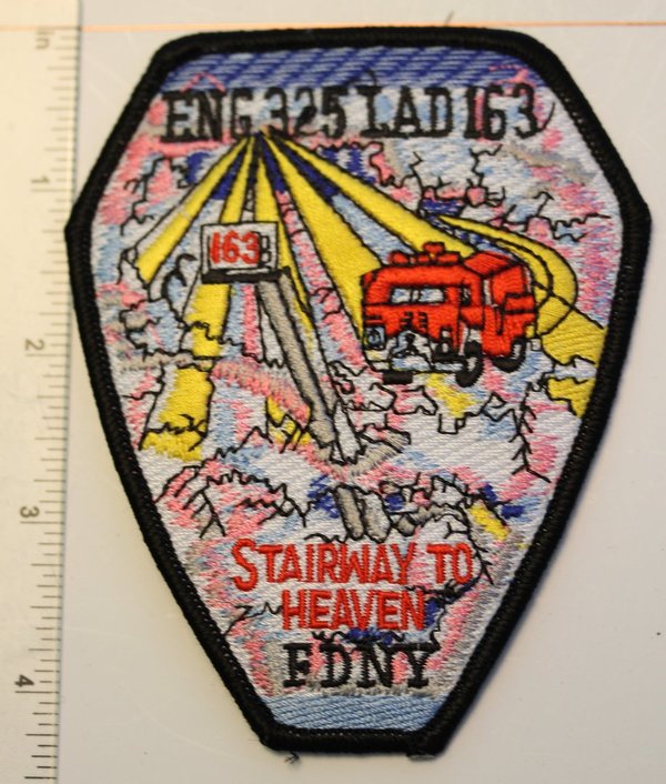 F.D.N.Y. STAIRWAY TO HEAVEN L163 E325 PATCH