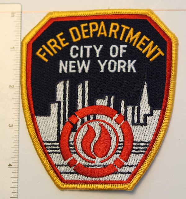 F.D.N.Y. FIRE DEPARTMENT PATCH