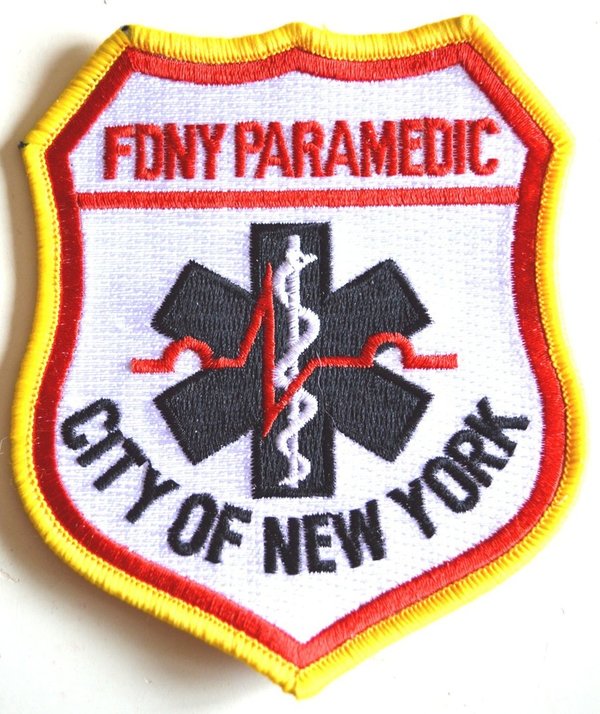 F.D.N.Y. PARAMEDIC PATCH NEW YORK