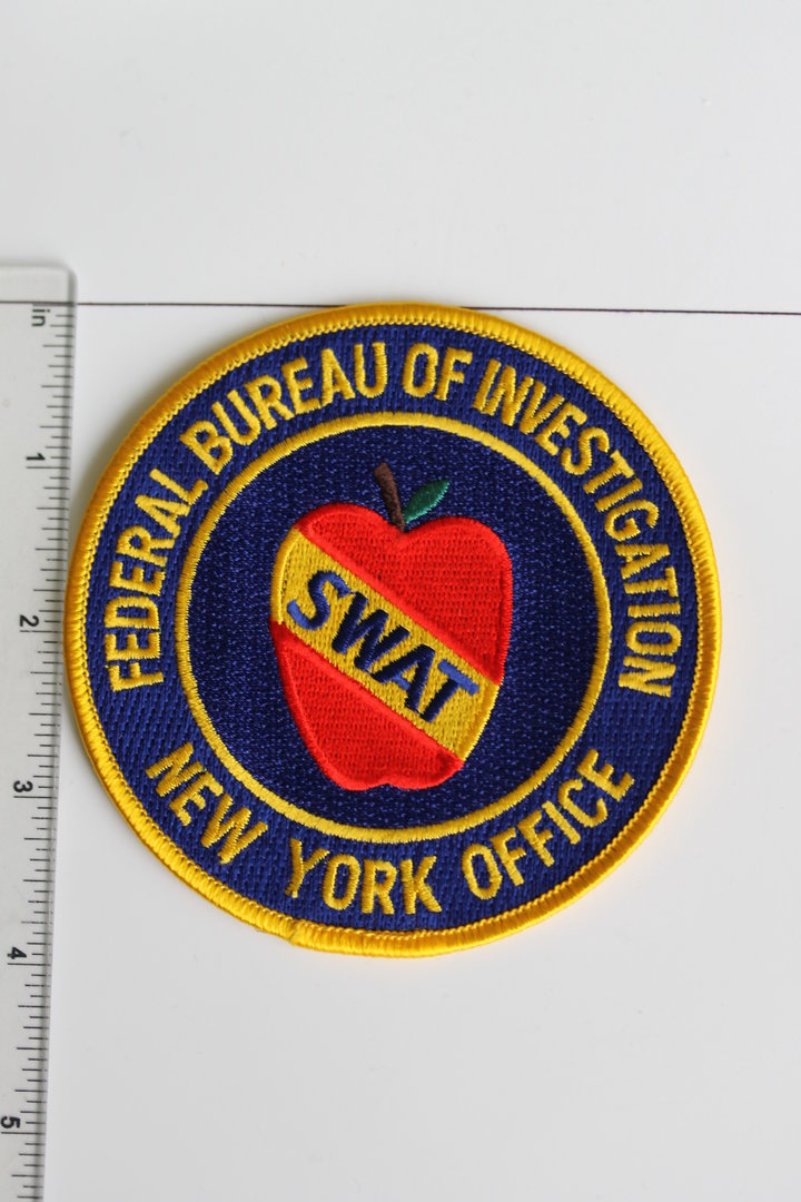 FBI  New York Office Polizei Abzeichen Police Patch USA Federal Bureau of Invest 
