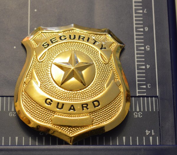 SECURITY POLICE BADGE
