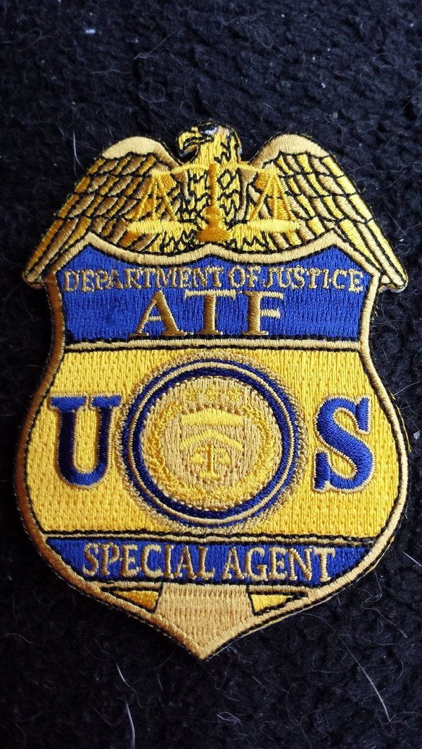 ATF SPECIAL AGENT POLICE PATCH