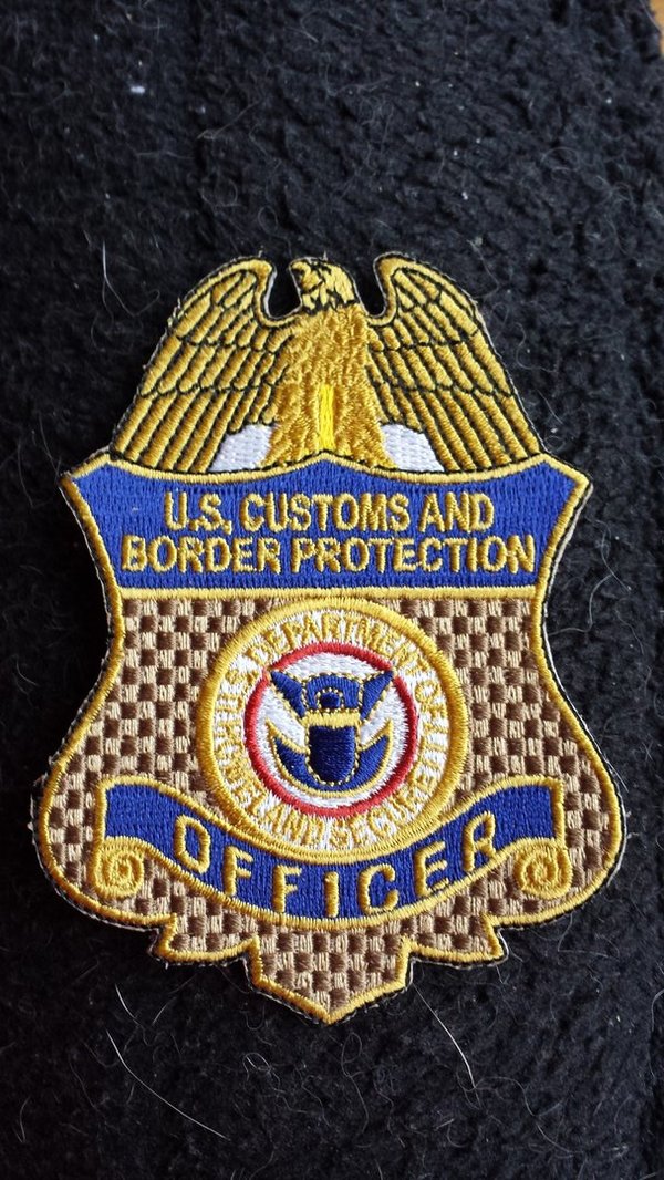 US CUSTOMS AGENT POLICE PATCH
