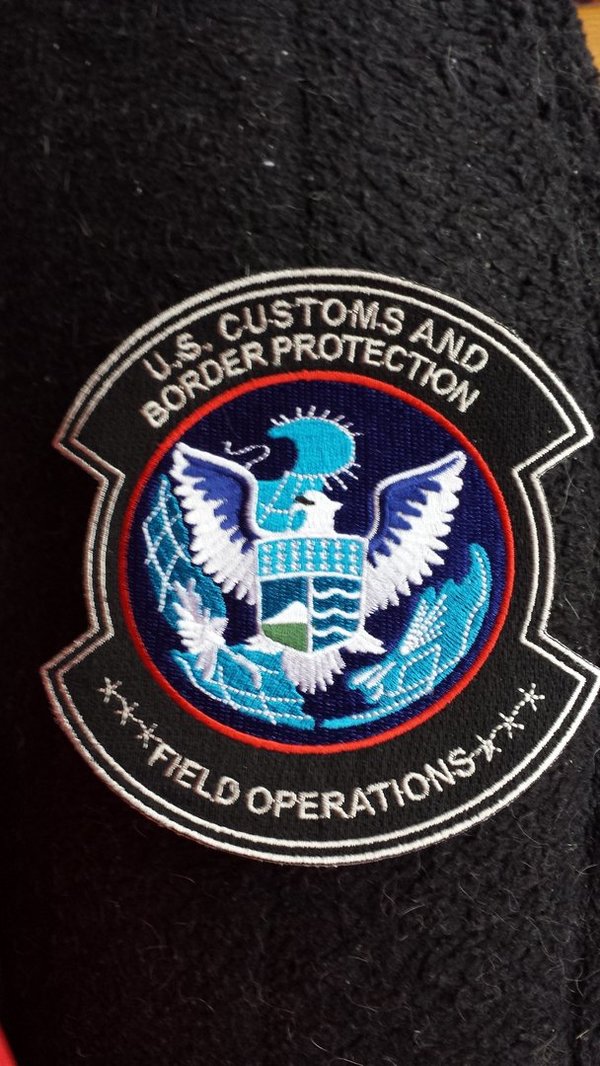 US CUSTOMS FIELD OPERATION POLICE PATCH