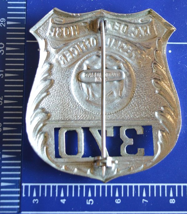 NYC DEPARTMENT OF HOSPITALS  POLICE BADGE