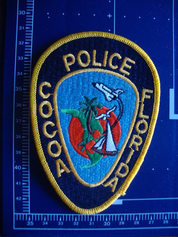 FLORIDA  COCOA POLICE PATCH