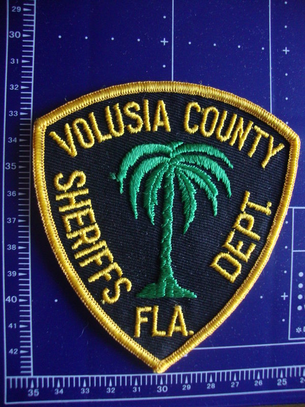 FLORIDA VOLUSIA COUNTY SHERIFF PATCH