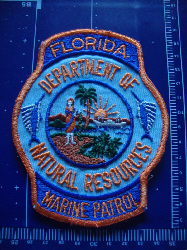 FLORIDA DEPT. OF NATURAL RESOURSES POLICE PATCH