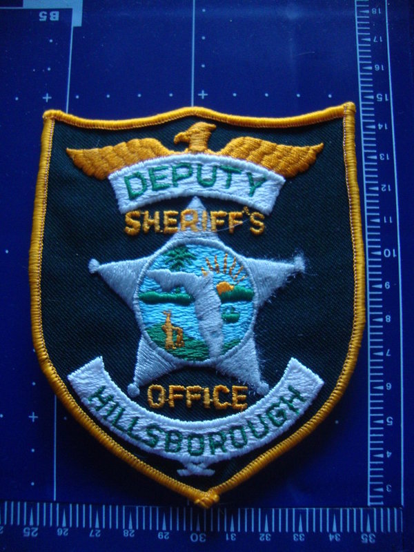 FLORIDA HILLSBOROUGH COUNTY SHERIFF PATCH