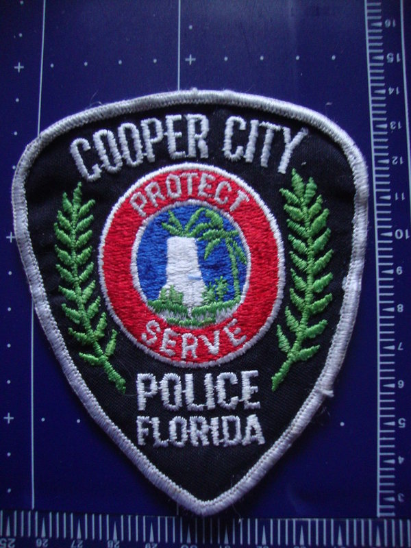 FLORIDA COOPER CITY POLICE PATCH