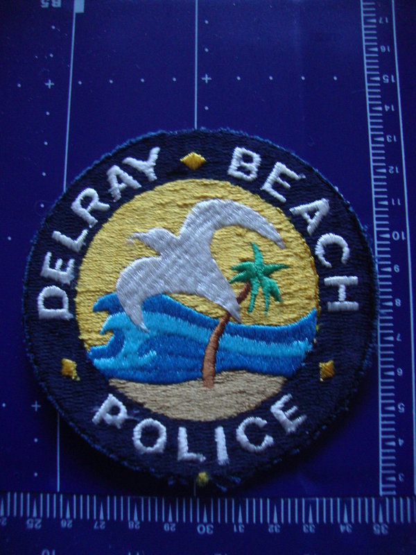 FLORIDA DELRAY BEACH POLICE PATCH
