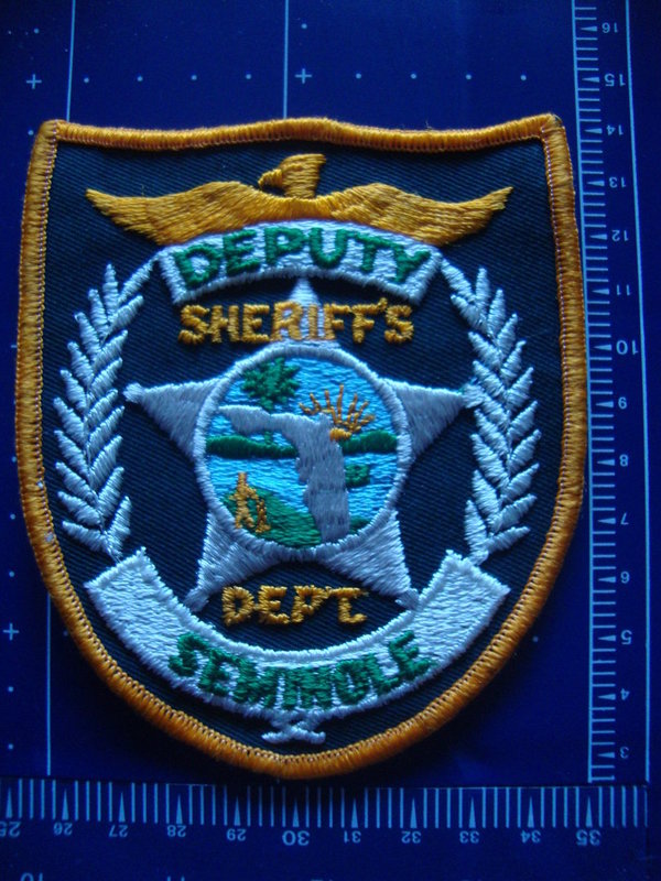 FLORIDA SEMINOLE COUNTY SHERIFF PATCH