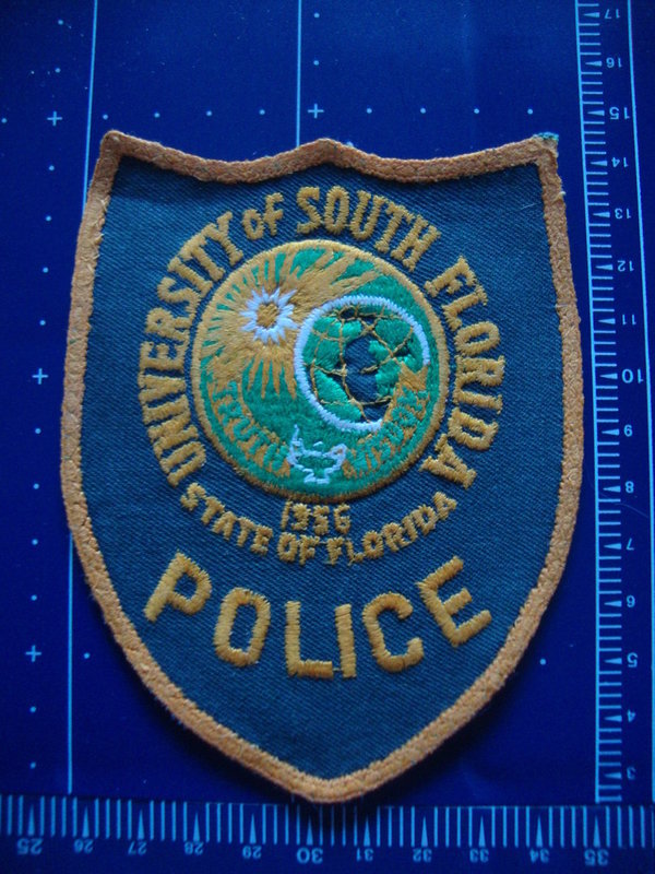 FLORIDA UNIVERSITY OF SOUTH POLICE PATCH