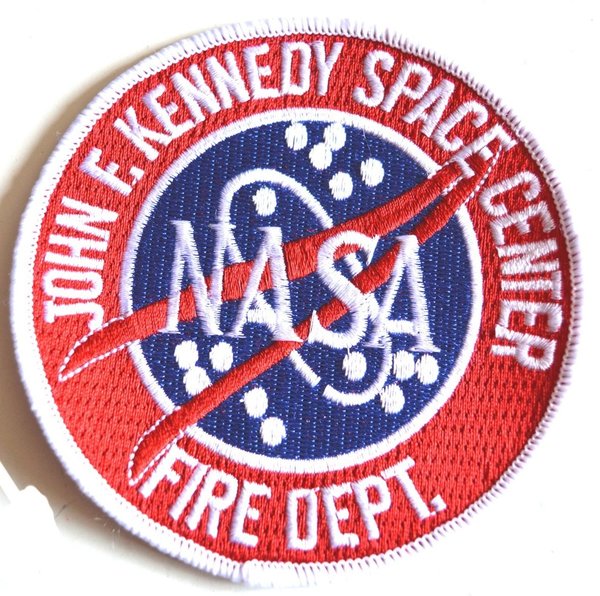JOHN F. KENNEDY SPACECENTRE FIRE DEPT NASA PATCH