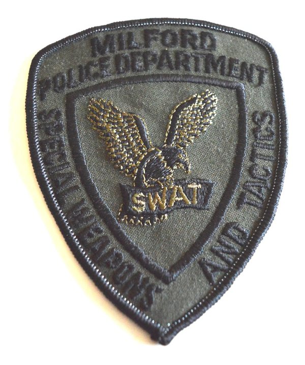 MILFORD POLICE DEPARTMENT SWAT PATCH