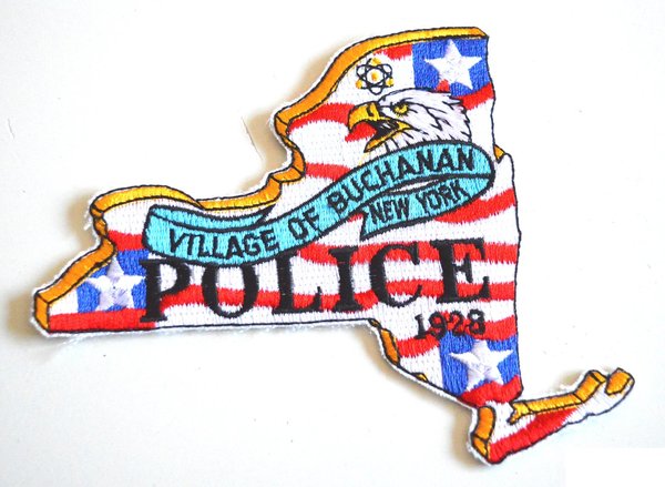 VILLAGE OF BUCHANAN NY POLICE PATCH USA