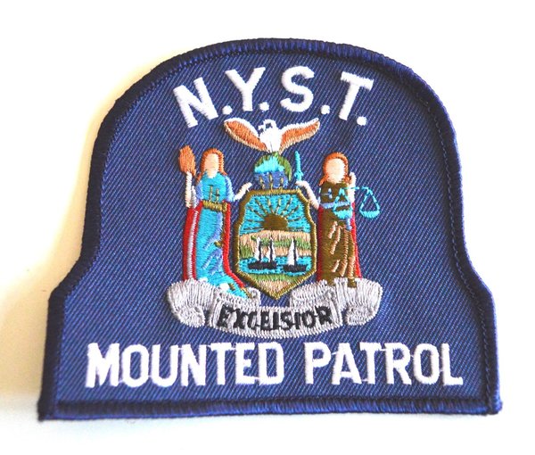 NEW YORK STATE POLICE MOUNTED PATCH