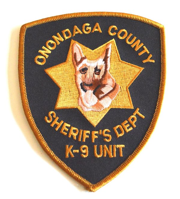 ONONDAGA COUNTY SHERIFF K9 UNIT NY PATCH