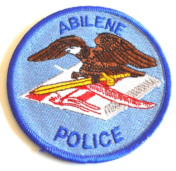 ABELINE POLICE TEXAS SILK BLUE PATCH