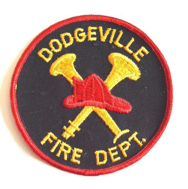 DODGEVILLE FIRE DEPARTMENT PATCH