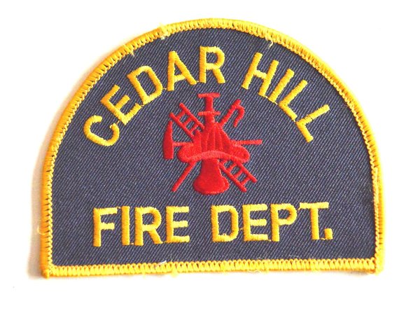 CEDAR HILL FIRE DEPARTMENT PATCH
