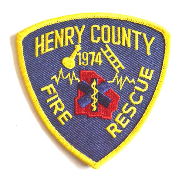 HENRY COUNTY RESCUE FIRE DEPARTMENT PATCH