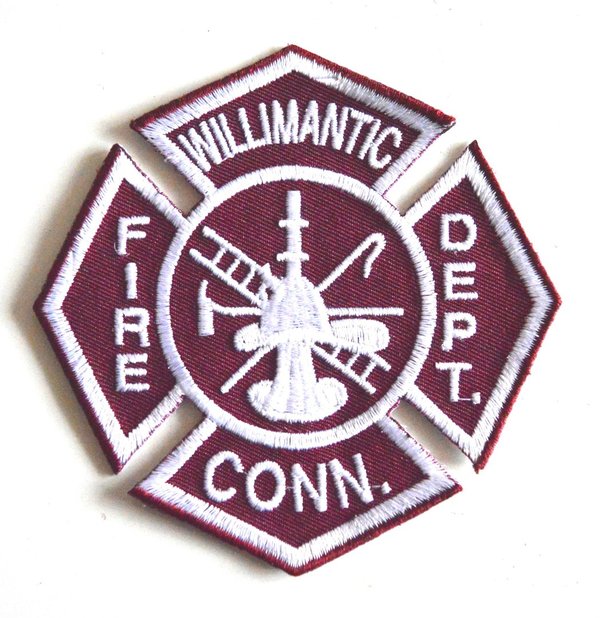WILLIMANTIC FIRE DEPARTMENT CONNECTICUT PATCH