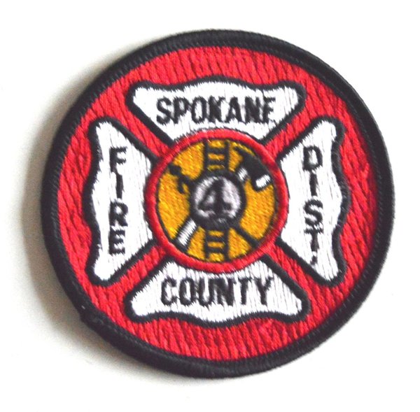 SPOKANE COUNTY FIRE DISTRICT 4 DEPARTMENT PATCH