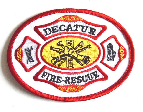 DECATUR RESCUE AND FIRE DEPARTMENT PATCH