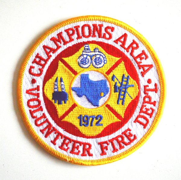 CHAMPIONS AREA VOLUNTEER FIRE DEPARTMENT PATCH