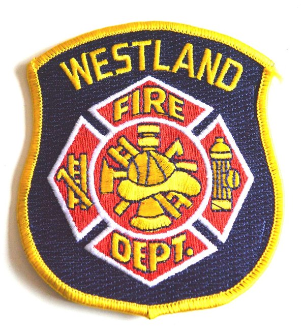 WESTLAND FIRE DEPARTMENT PATCH
