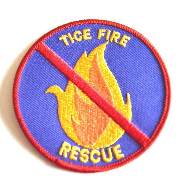 TICE RESCUE FIRE DEPARTMENT PATCH