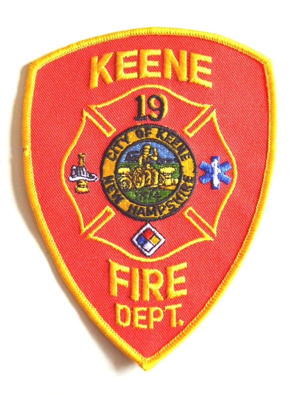 KEENE FIRE DEPARTMENT PATCH