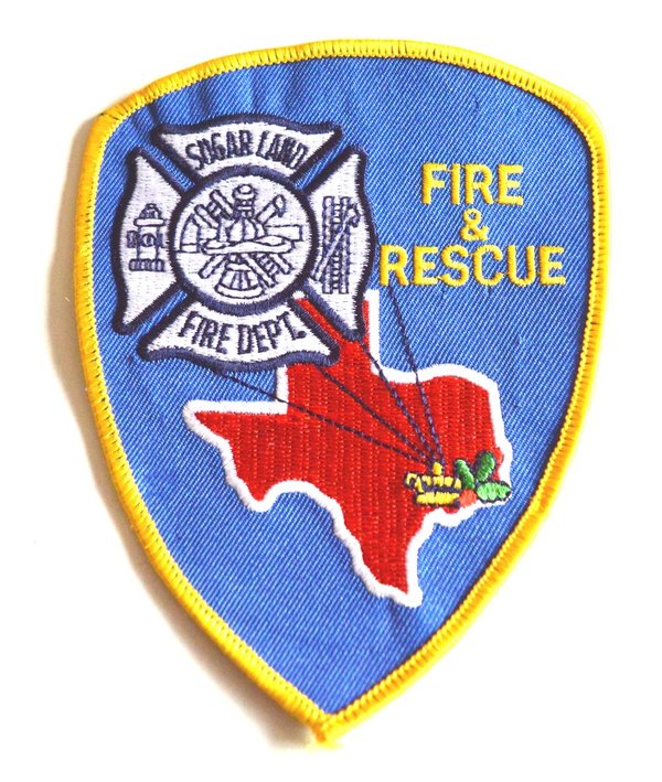 SUGARLAND TEXAS FIRE DEPARTMENT PATCH