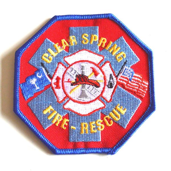CLEAR SPRING FIRE DEPARTMENT PATCH