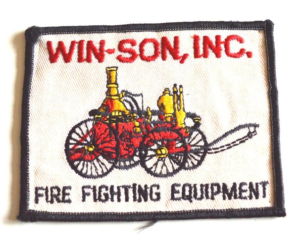 WINSON INC. FIRE FIGHTING EQUIPMENT PATCH