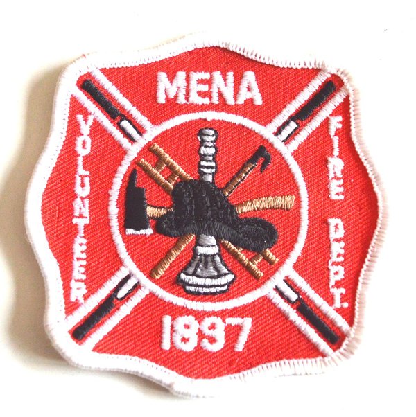 MENA VOLUNTEER FIRE DEPARTMENT PATCH