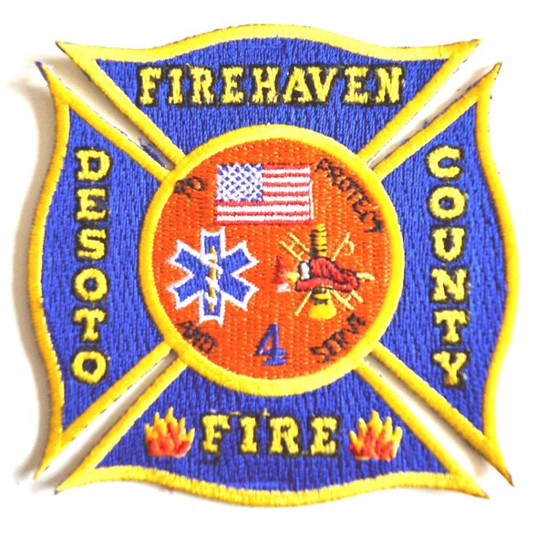 FIREHAVEN DESOTO COUNTY FIRE DEPARTMENT PATCH