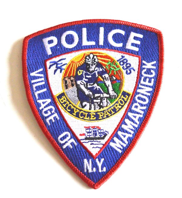 MAMAMORECK POLICE NY BICYCLE UNIT PATCH