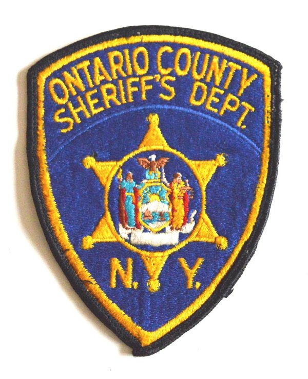 ONTARIO COUNTY SHERIFF'S DEPARTMENT NY PATCH