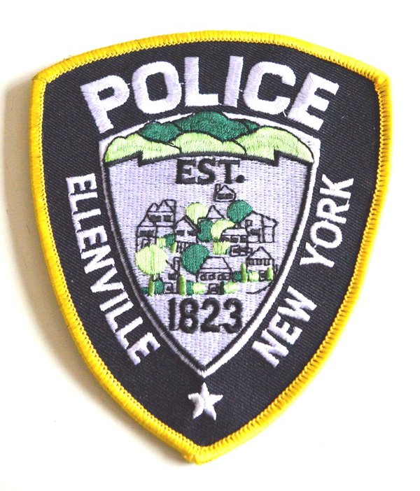 ELLENVILLE NEW YORK POLICE PATCH