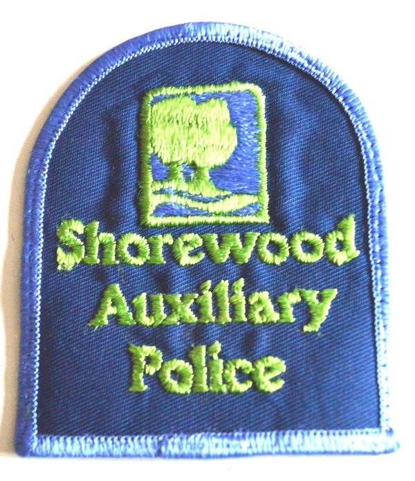 SHOREWOOD WISCONSIN AUXILIARY POLICE PATCH