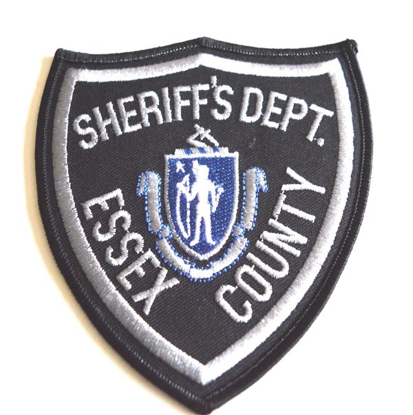 SHERIFF'S DEPARTMENT ESSEX COUNTY MA PATCH