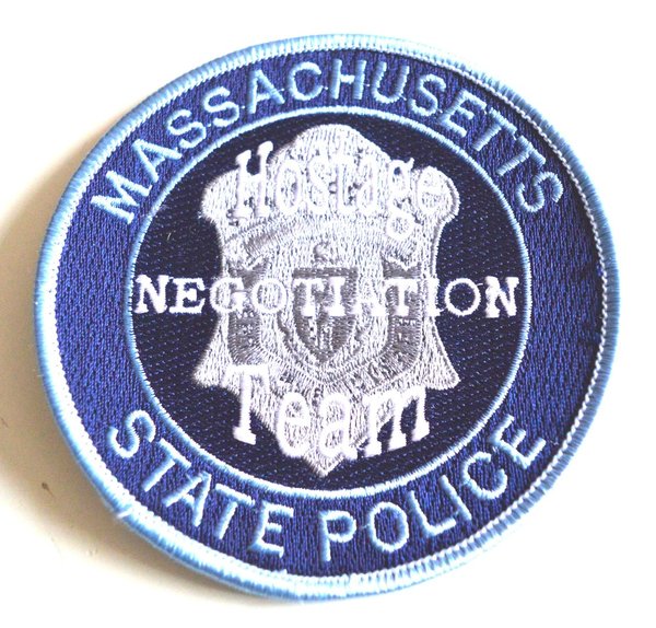 MASSACHUSETTS STATE POLICE HNT TEAM PATCH