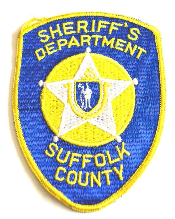 SUFFOLK COUNTY SHERIFF'S DEPARTMENT MA CHEESE PATCH