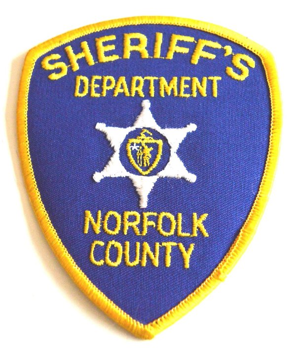 SHERIFF'S DEPARTMENT NORFOLK COUNTY MA PATCH