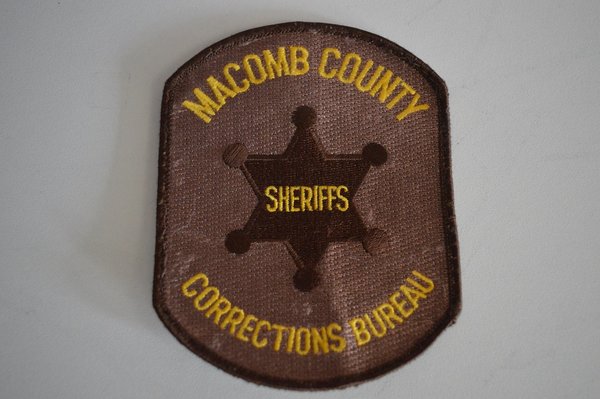 MACOMBS COUNTY SHERIFFS CORRECTIONS PATCH