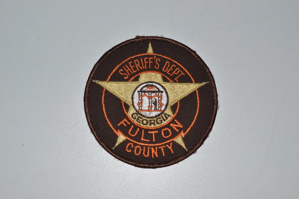 FULTON COUNTY SHERIFF DEPARTMENT PATCH